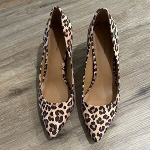 14th & Union Leopard Print Heels